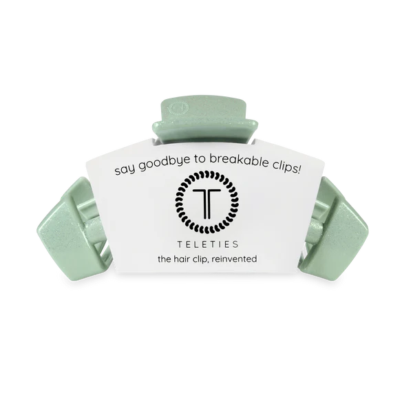TT-CM01-240 Teleties Dew Drop Medium Classic Claw Clip