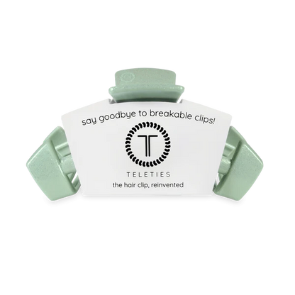 TT-CM01-240 Teleties Dew Drop Medium Classic Claw Clip