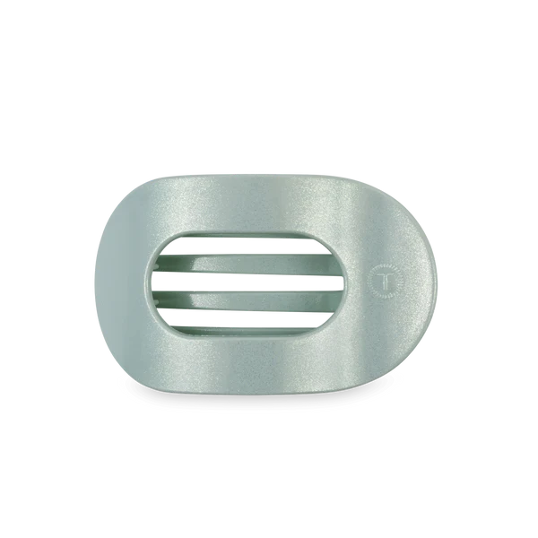 TT-FCM01-240 Teleties Dew Drop Medium Flat Round Hair Clip