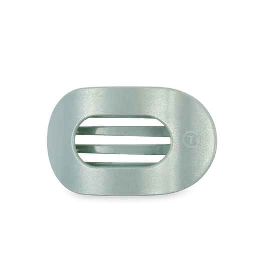 TT-FCM01-240 Teleties Dew Drop Medium Flat Round Hair Clip