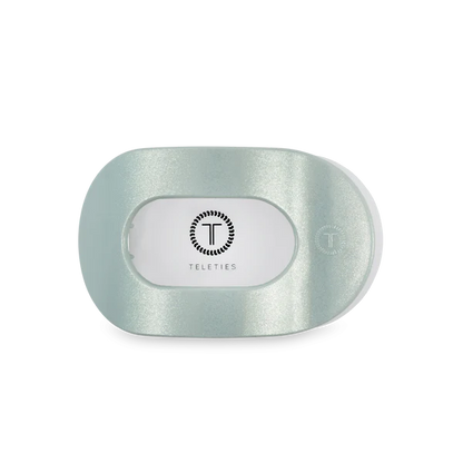 TT-FCM01-240 Teleties Dew Drop Medium Flat Round Hair Clip