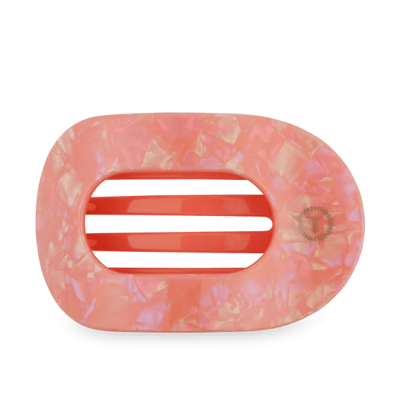TT-FCMO1-226 Dreamsicle Large Flat Round Hair Clip