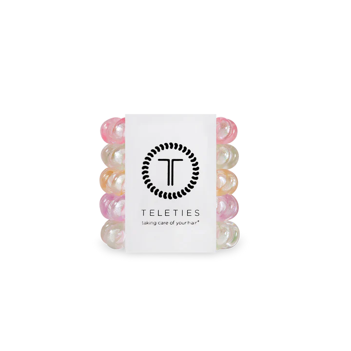 TT-T-071 Teleties - Tiny Hair Ties - Shimmering Spring