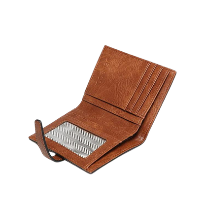 Bessie Vegan Tribal Wallet - Blue