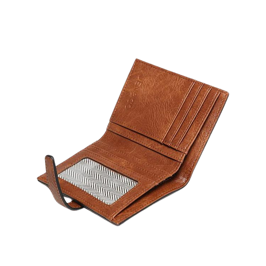 Bessie Vegan Tribal Wallet - Blue