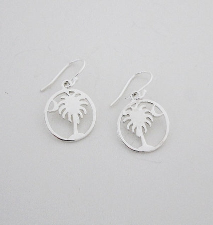 Palmetto Tree & Moon Earrings - Southern Gates