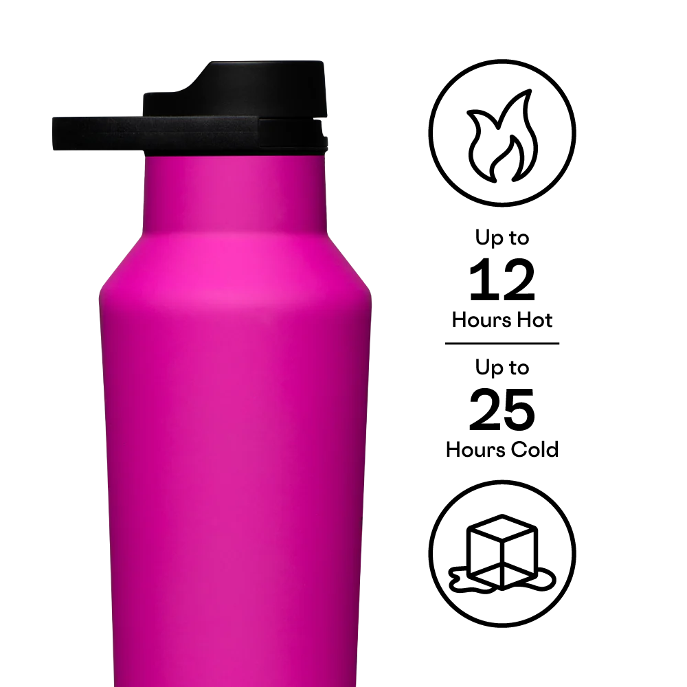 Corkcicle 20oz Canteen Water Bottle - Berry Punch