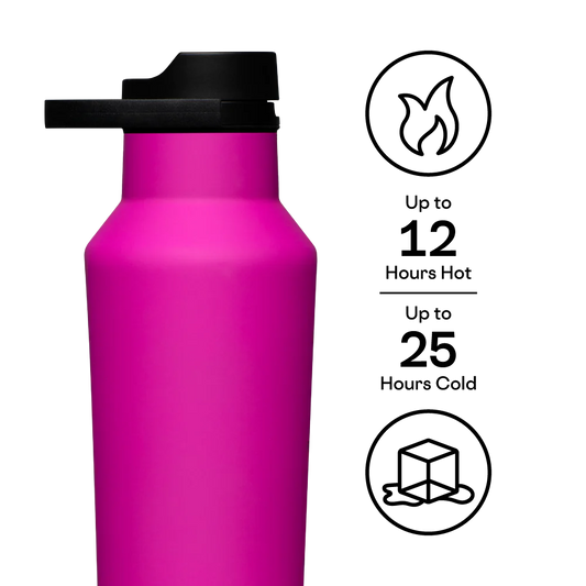 Corkcicle 20oz Canteen Water Bottle - Berry Punch