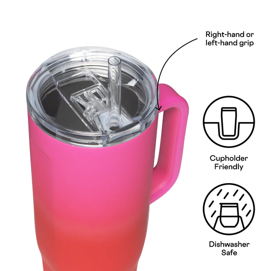 Corkcicle 40oz Cruiser Tumbler in Sangria