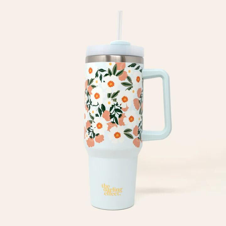Flower Talk Take Me Everywhere Tumbler - 40oz