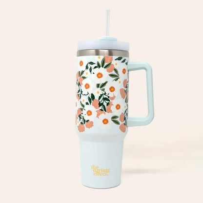 Flower Talk Take Me Everywhere Tumbler - 40oz