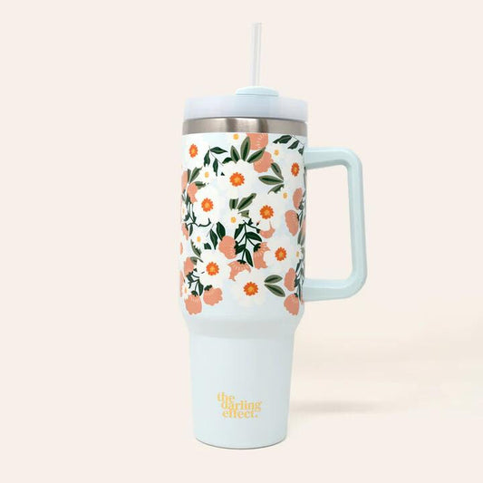 Flower Talk Take Me Everywhere Tumbler - 40oz