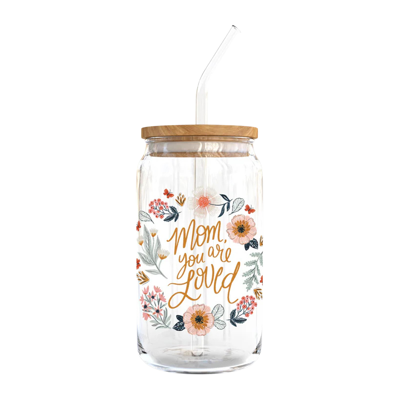 16oz Cold Brew Glass - You Are Loved