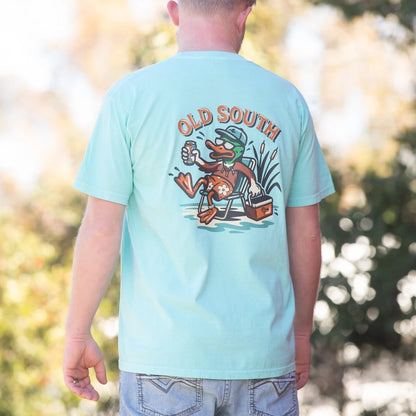 Old South Wobbly Duck Short Sleeve T-Shirt Chalky Mint 0