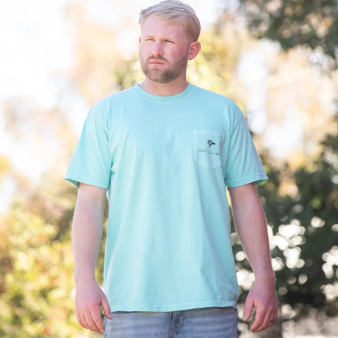 Old South Wobbly Duck Short Sleeve T-Shirt Chalky Mint 0