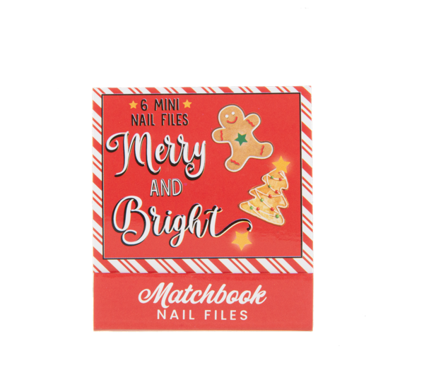 EX20320 Ganz Tis the Season Matchbook Nail Files 0
