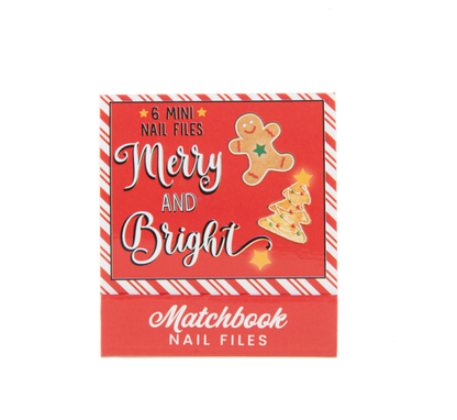 EX20320 Ganz Tis the Season Matchbook Nail Files 0
