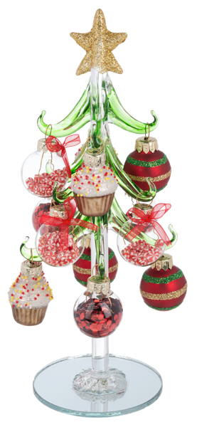 EX26799 Ganz Sweet Christmas Tree with Ornaments 0