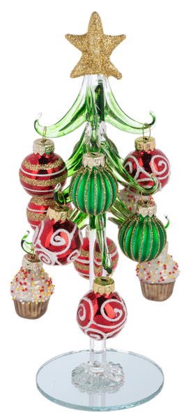 EX26799 Ganz Sweet Christmas Tree with Ornaments 0