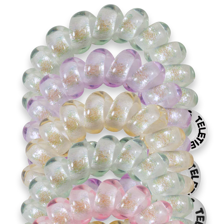 TT-T-071 Teleties - Tiny Hair Ties - Shimmering Spring