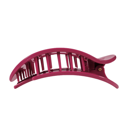 Teleties Large Flat Round Hair Clip - Wild Side