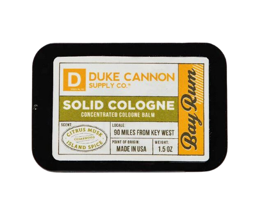 Duke Cannon Solid Cologne - Bay Rum