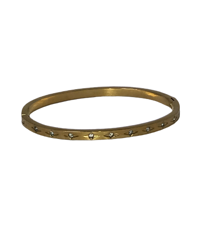 406548 Chansutt Pearls Lucy Bracelet 7in Waterproof 18k Plated Stainless Steel Water Resistant Lifetime Warranty