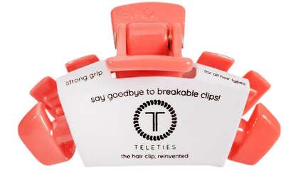 Teleties Coral Hair Clip - Tiny