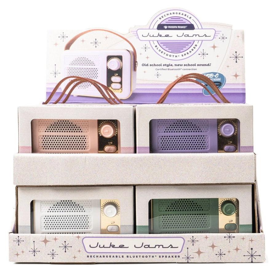 MMJJS12 Modern Monkey® Juke Jams Rechargeable Bluetooth® Speaker