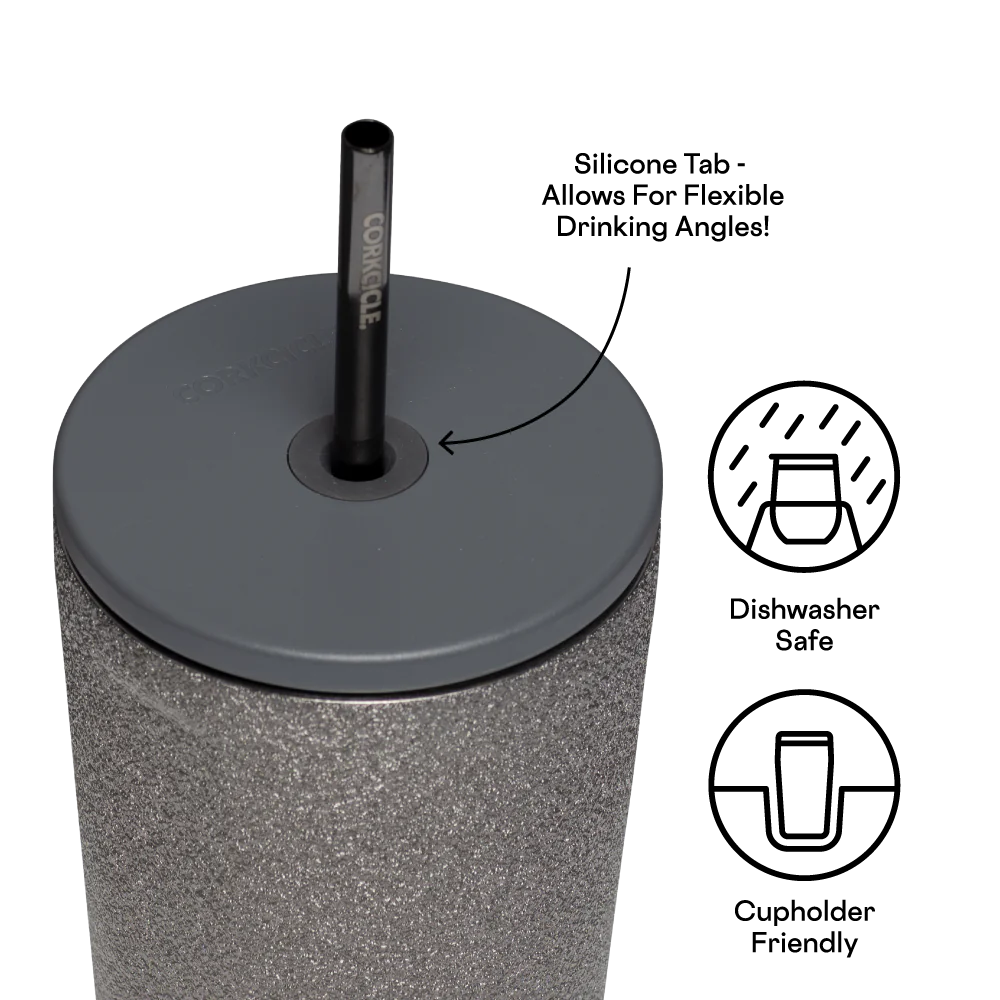 Corkcicle 24oz Cold Cup Tumbler in Steel Shadow
