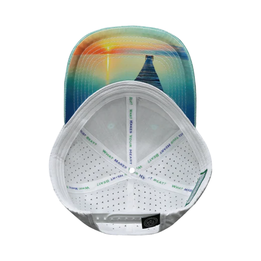 FISHING-6PANEL-SHALLOW-PONYTAIL The Heartbeat Brand Fishing Hat