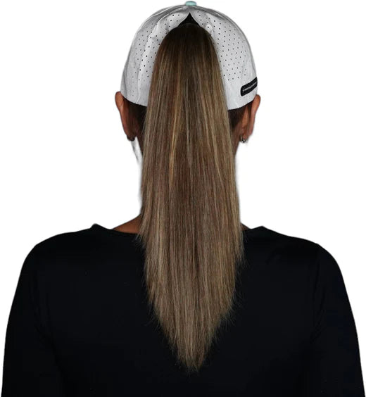 FISHING-6PANEL-SHALLOW-PONYTAIL The Heartbeat Brand Fishing Hat