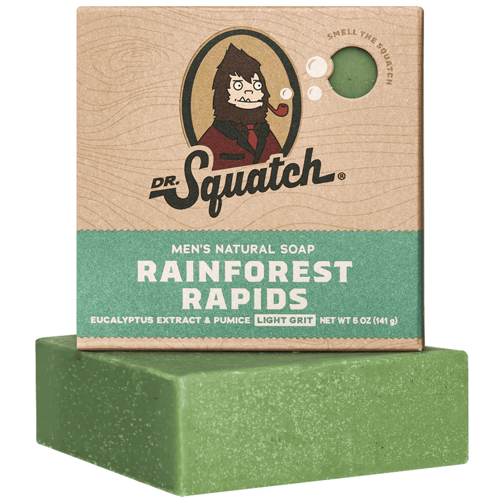 Dr. Squatch 5oz Bar Soap - Rainforest Rapids