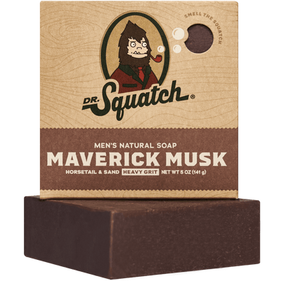 Dr. Squatch 5oz Bar Soap - Maverick Musk