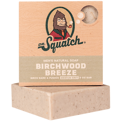 Dr. Squatch 5oz Bar Soap - Birchwood Breeze