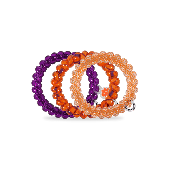 TT-L-516 Teleties Go Tigers! Large Hair Ties