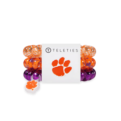 TT-L-516 Teleties Go Tigers! Large Hair Ties