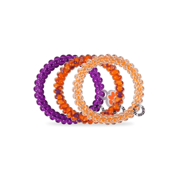 TT-S-516 Teleties Go Tigers! Small Hair Ties