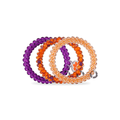 TT-S-516 Teleties Go Tigers! Small Hair Ties