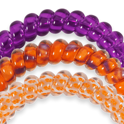 TT-S-516 Teleties Go Tigers! Small Hair Ties