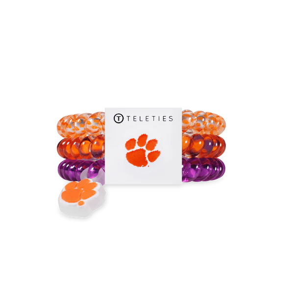 TT-S-516 Teleties Go Tigers! Small Hair Ties