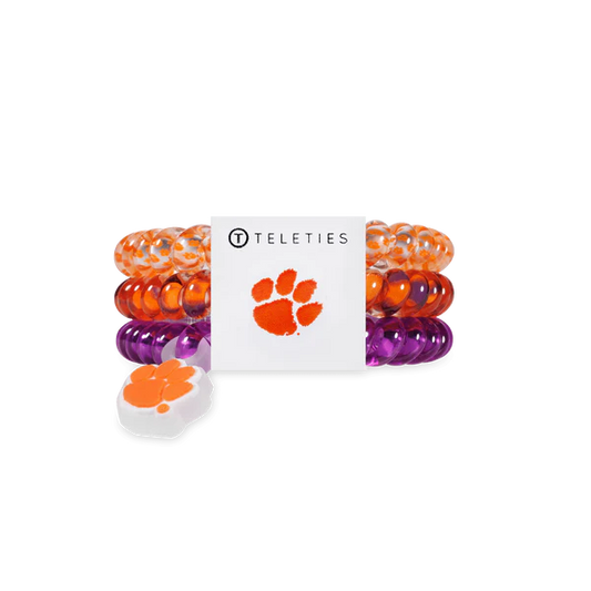 TT-S-516 Teleties Go Tigers! Small Hair Ties