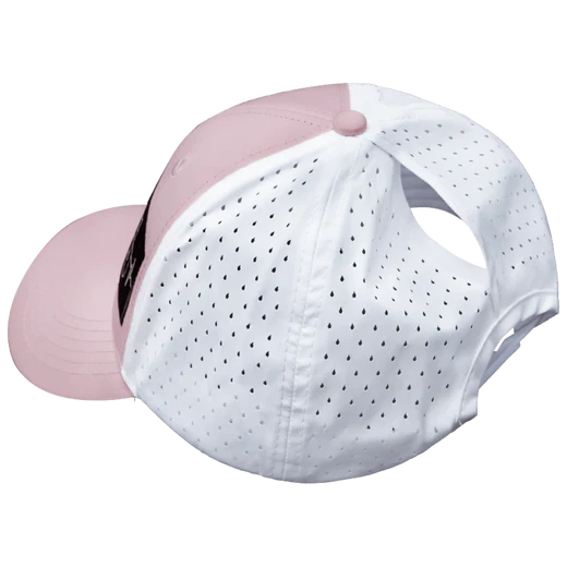 GOLF-6PANEL-SHALLOW FIT The Heartbeat Brand Golf Light Pink