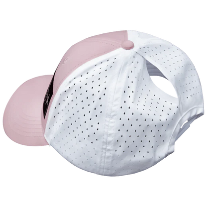GOLF-6PANEL-SHALLOW FIT The Heartbeat Brand Golf Light Pink