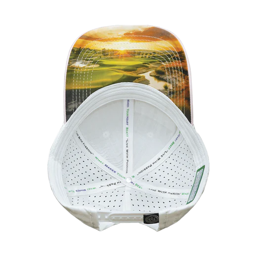 GOLF-6PANEL-SHALLOW FIT The Heartbeat Brand Golf Light Pink