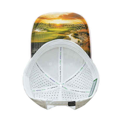 GOLF-6PANEL-SHALLOW FIT The Heartbeat Brand Golf Light Pink