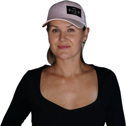 GOLF-6PANEL-SHALLOW FIT The Heartbeat Brand Golf Light Pink