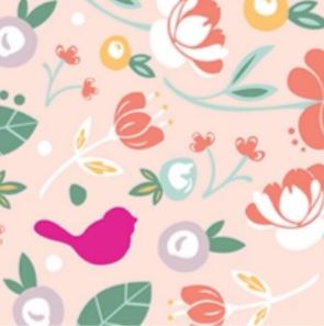 Nora Fleming Guest Towel Napkins - Hummingbird