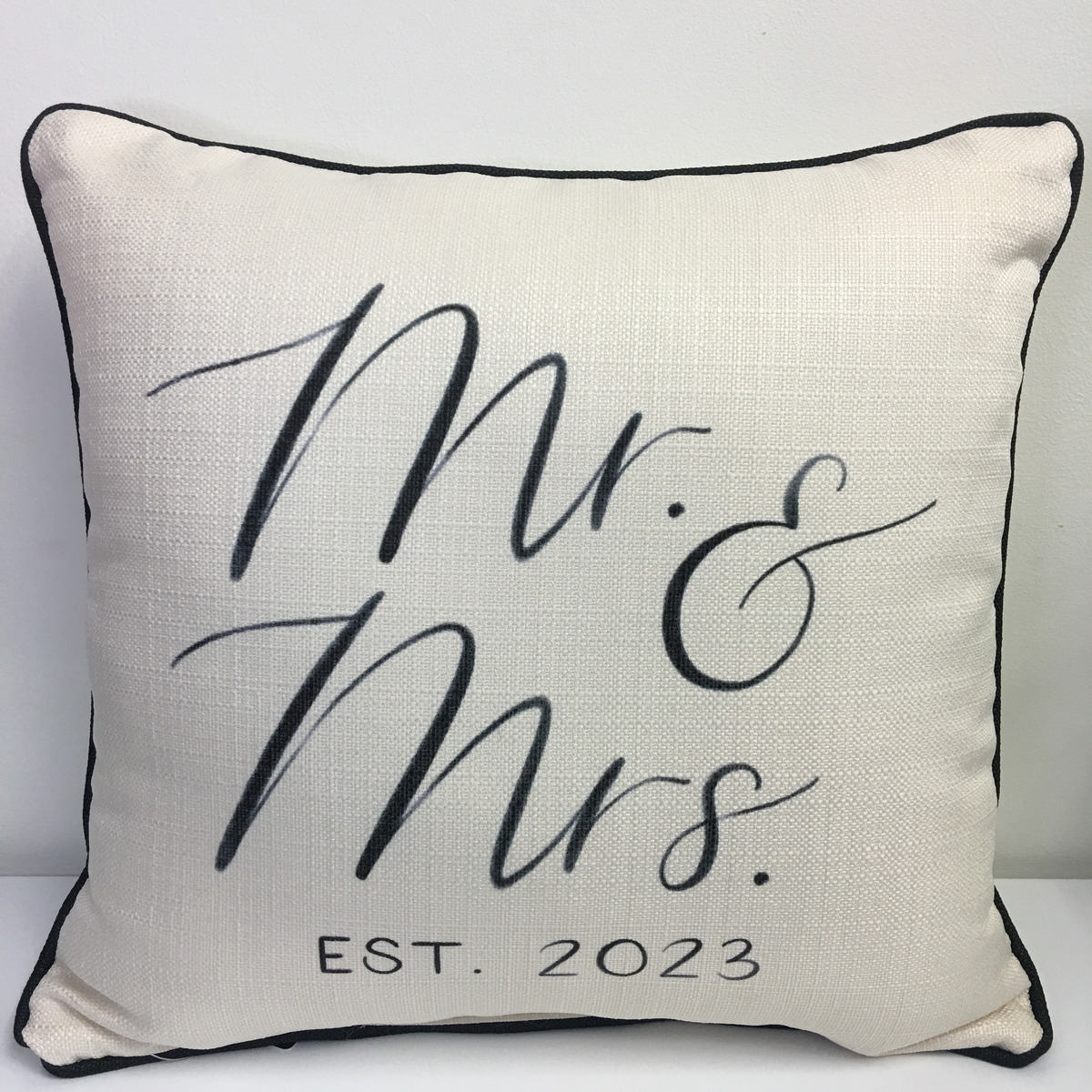 Mr & Mrs. 2026 Pillow