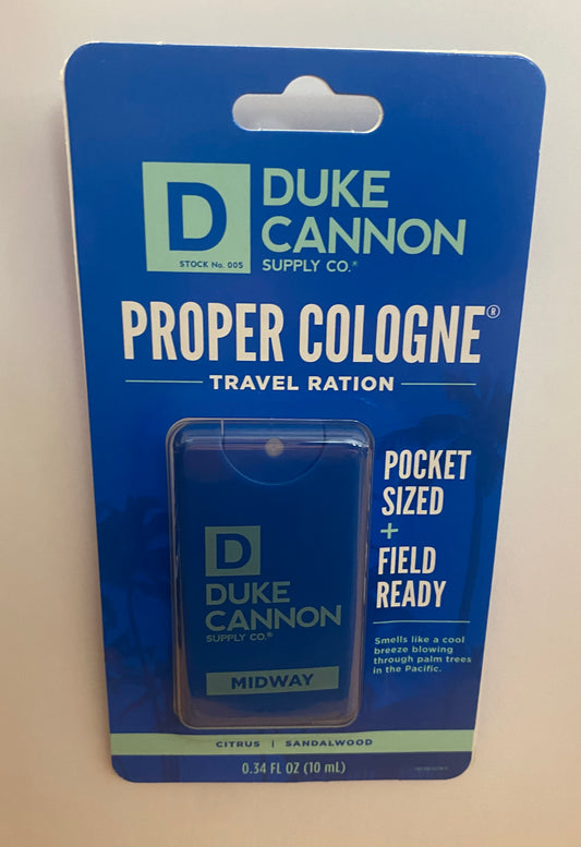 TRAVEL RATION MIDWAY - Duke Cannon Travel Size Midway Cologne